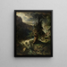 The reign of Rübezahl in the Giants' Mountains - Daniel Fohr — framed artwork on a wall