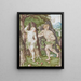 L'expulsion du paradis - Daniel Fröschl — framed artwork on a wall