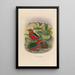 Reproduction of the painting A monograph of the Pittidae or family of anteaters Pl25 - Daniel Giraud Elliot