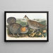 The Prairie Grouse - Daniel Giraud Elliot — framed artwork on a wall