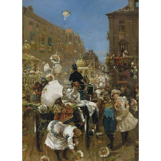 The Masked Course in Rome - Daniel Hernández Morillo — artwork view