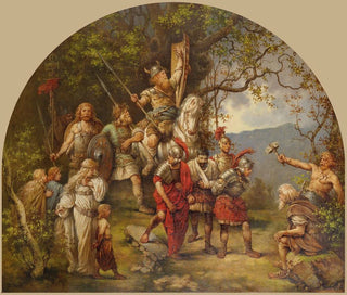 Prisonniers romains et germains - Daniel Hock — artwork view