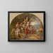 Prisonniers romains et germains - Daniel Hock — framed artwork on a wall