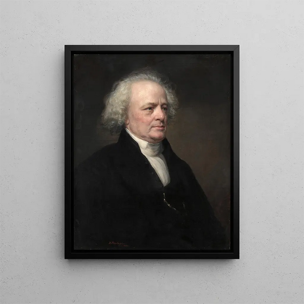 Dr. John W. Francis - Daniel Huntington — framed artwork on a wall