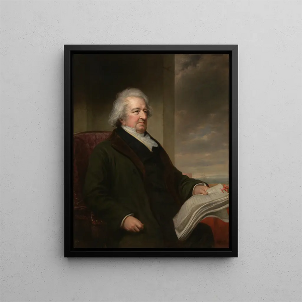 Gulian Crommelin Verplanck - Daniel Huntington — framed artwork on a wall