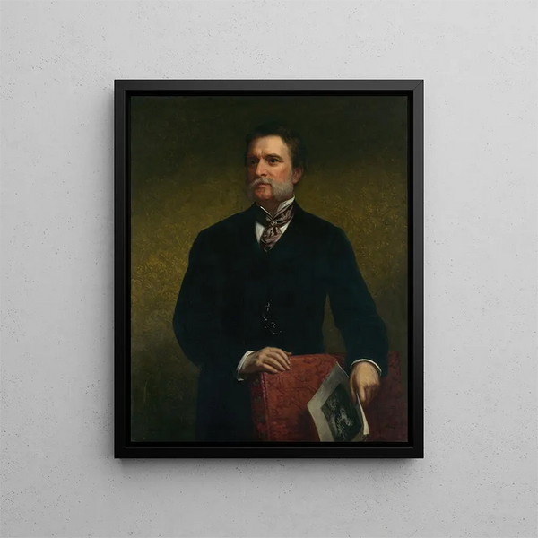 John Taylor Johnston - Daniel Huntington — framed artwork on a wall