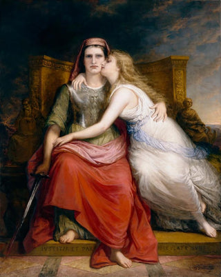 Justice and Peace - Daniel Huntington — artwork view