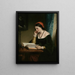 L'étudiant juste - Daniel Huntington — framed artwork on a wall