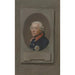 Bust of Frederick the Great in a rectangular framed oval - Daniel Nikolaus Chodowiecki — artwork view