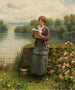 Interesting News - Daniel Ridgway Knight — artwork view