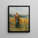 Jeannine Gleaning - Daniel Ridgway Knight — framed artwork on a wall