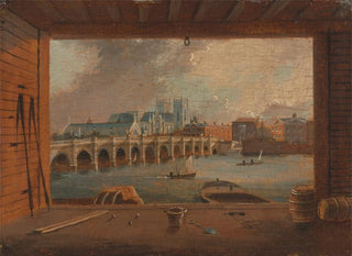A view of Westminster Bridge - Daniel Turner — artwork view