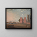 Palais de Lambeth vu de l'ouest - Daniel Turner — framed artwork on a wall