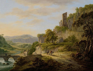 View of Civita Castellana - Daniël Dupré — artwork view