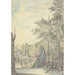Reproduction of the painting View from a Terrace in an Ornamental Garden - Daniel Marot the Younger