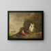 Théagène et Chariclée - Daniel Thivart — framed artwork on a wall