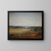 Landscape Painting near Silkeborg, Jutland - Dankvart Dreyer — framed artwork on a wall