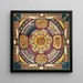 In five variations my humble self the African traveler Skt Adolf II Wölfli - Adolf Wölfli — framed artwork on a wall