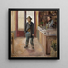 In the tavern - Edvard Munch — framed artwork on a wall