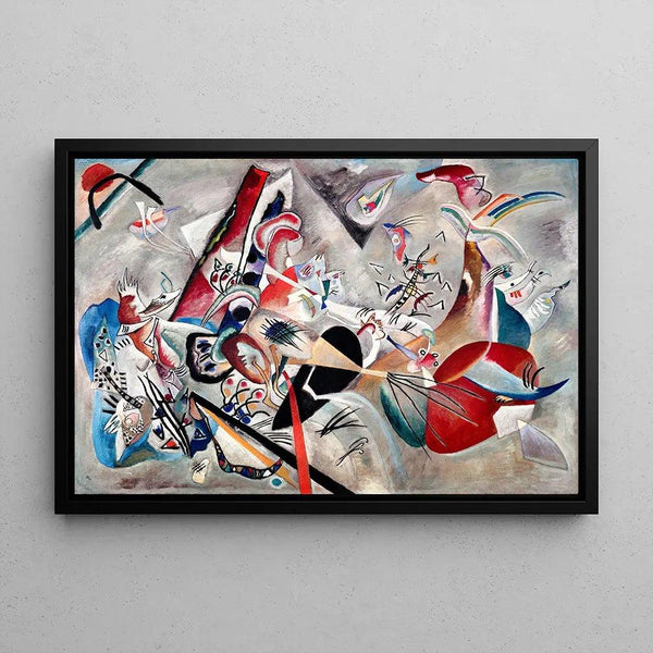 Reproduction of the painting In Gray - Wassily Kandinsky