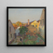 In the Evening Sunlight - Thérèse Schachner — framed artwork on a wall