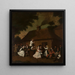 Dancing Painting in front of the village inn - Micha Stachowicz — wall display of the artwork