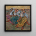 Russian dancers - Edgar Degas — framed artwork on a wall