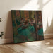 Reproduction of the painting of Dancers, roses and greens - Edgar Degas
