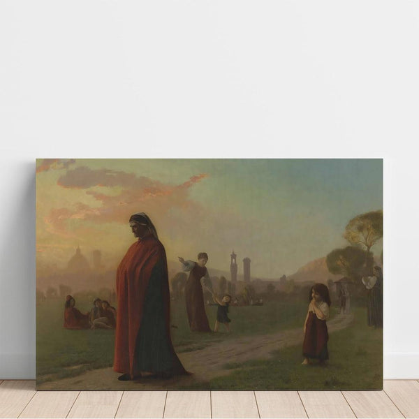 Reproduction of the painting Dante (He Saw Hell) - Jean-Leon Gérôme