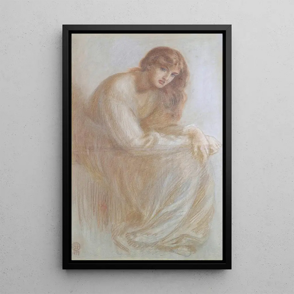 Reproduction of the painting Alexa Wilding - Dante Gabriel Rossetti