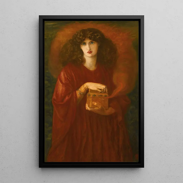 Reproduction of the painting Pandore - Dante Gabriel Rossetti