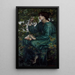 The Dream Awake - Dante Gabriel Rossetti — framed artwork on a wall