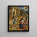 The Rest During the Flight to Egypt - Danube School — framed artwork on a wall