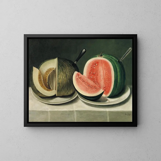 Melons - Daoud Corm — framed artwork on a wall