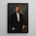 Unknown Painting Title - Daoud Corm — framed artwork on a wall