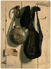 Civil War trompe-l'œil painting - Darius Cobb — artwork view