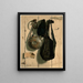 Civil War trompe-l'œil painting - Darius Cobb — framed artwork on a wall