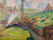 Train passing at Pancorbo - Darío de Regoyos — artwork view