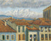 Rentera and the mountains of Aya - Darío de Regoyos — artwork view