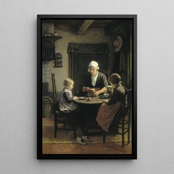 Reproduction of the painting Chez grand-mère - David Adolph Constant Artz