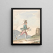 a Running Spit - David Allan — framed artwork on a wall