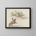 The armed robbery on the road - David Allan — framed artwork on a wall