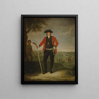 William Inglis - David Allan — framed artwork on a wall