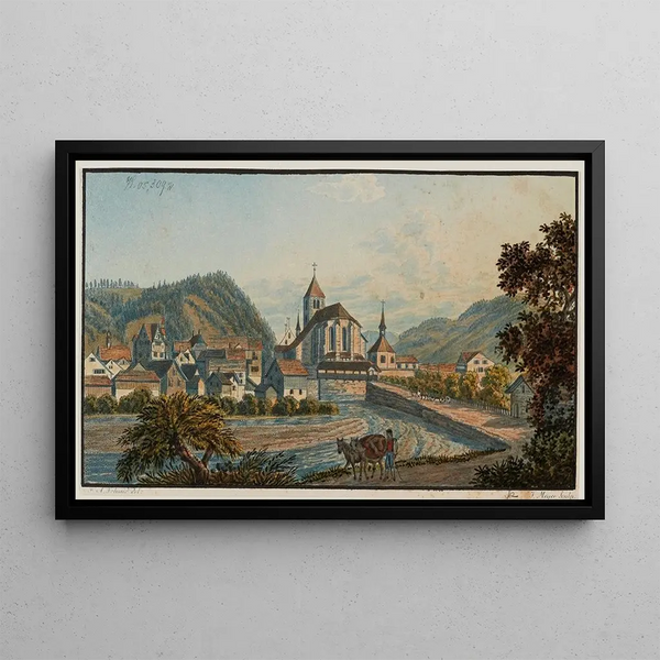 Appenzell - David Alois Schmid — framed artwork on a wall