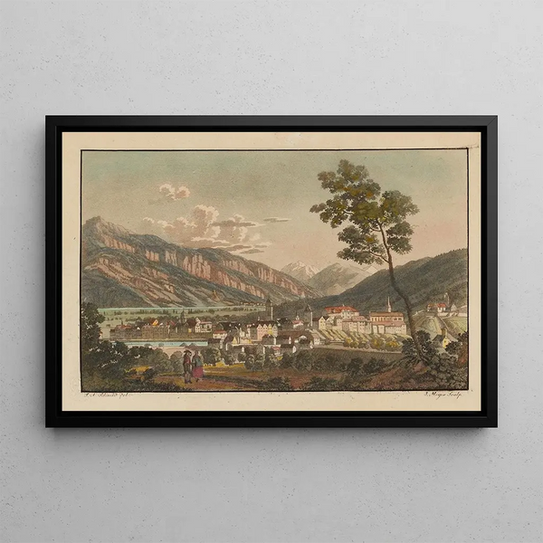 Coire - David Alois Schmid — framed artwork on a wall