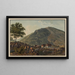 Goldau vers l'Éboulement du Rossberg - David Alois Schmid — framed artwork on a wall