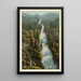 Le Giessbach - David Alois Schmid — framed artwork on a wall