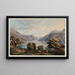The Lake of Brienz towards Giessbach - David Alois Schmid — framed artwork on a wall