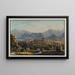 Thoune vers le Niesen et le Stockhorn - David Alois Schmid — framed artwork on a wall