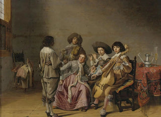 Musical entertainment - David Bailly — artwork view